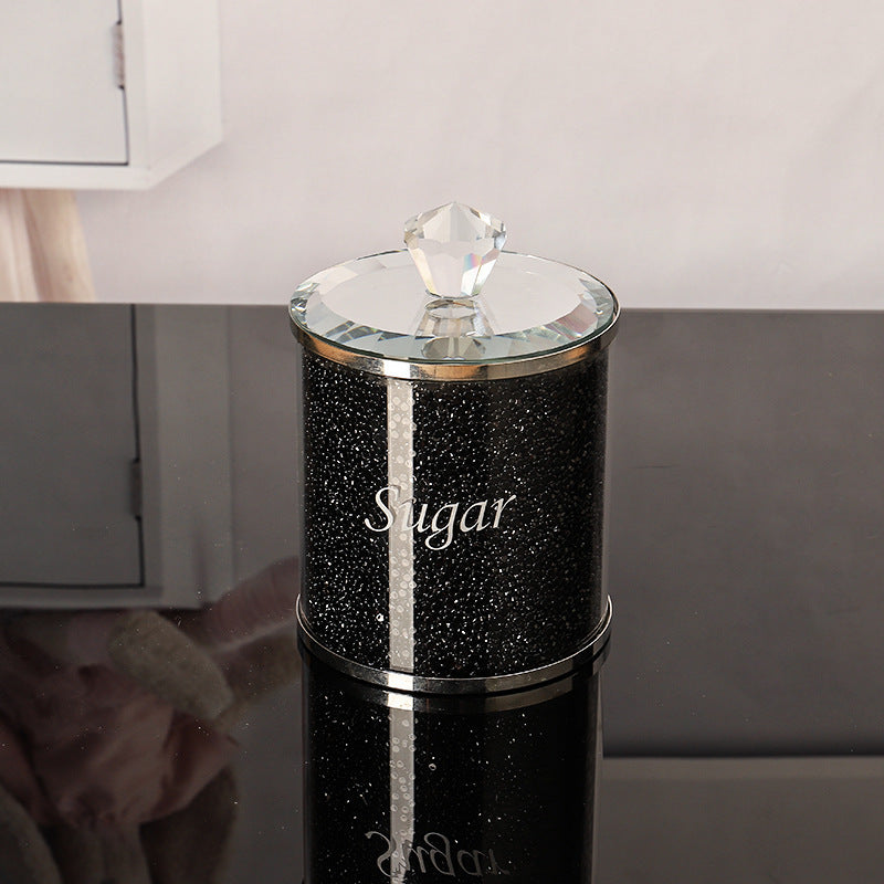 Best Seller In Europe And America Crystal Glass Storage Jar