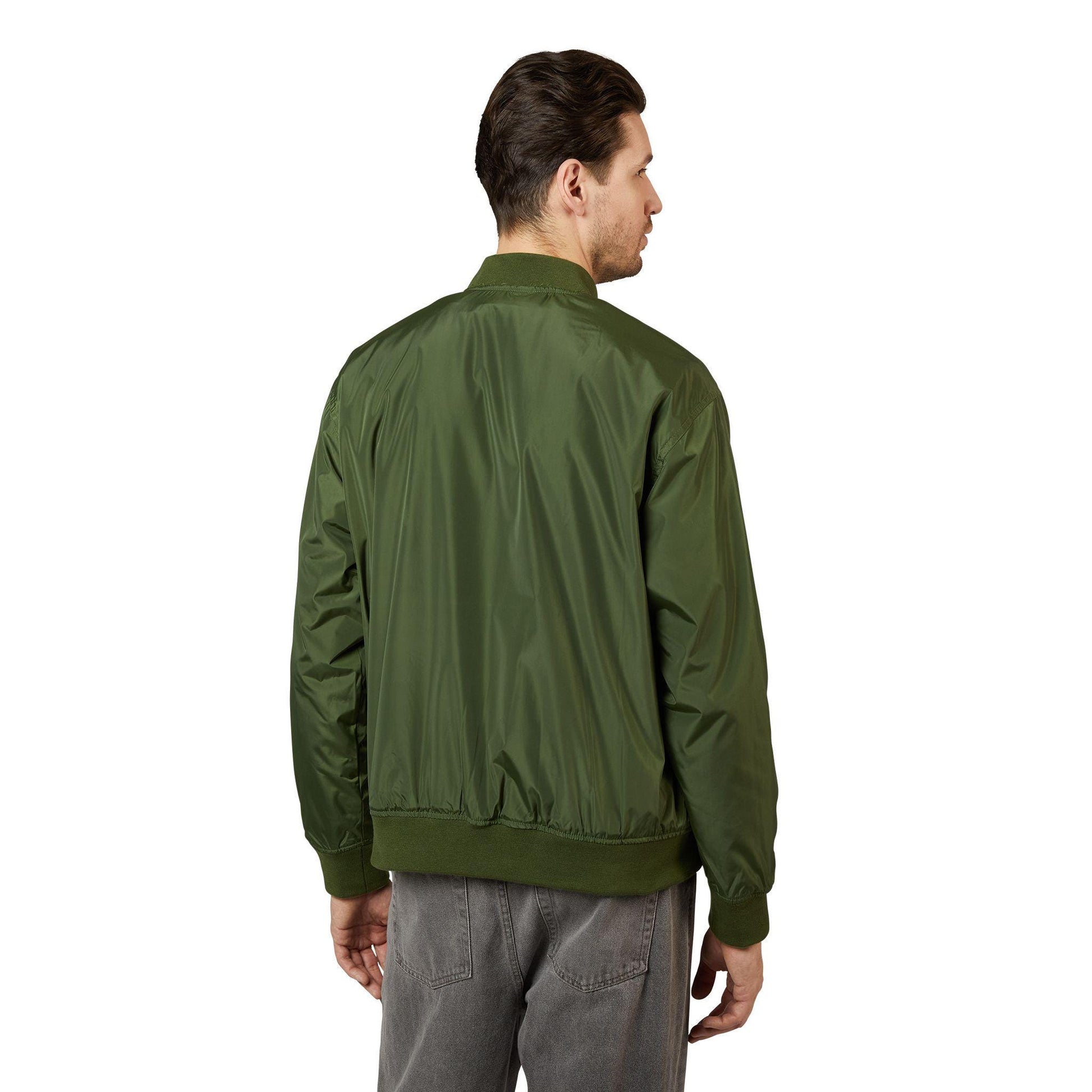Eco-Friendly Embroidered Bomber Jacket, Stylish Unisex Outerwear, Sustainable Fashion, Gifts for Eco-Conscious, Casual Streetwear