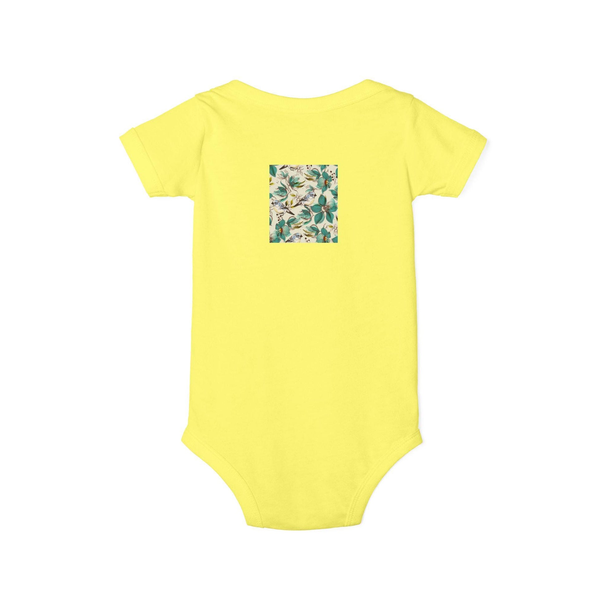 Botanical Print Infant Bodysuit, Newborn Gift, Baby Shower Outfit, Cute One Piece, Floral Baby Clothes, Eco-Friendly Fashion, Everyday Wear